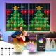 Розумна світлодіодна гірлянда-штора 3×3 м Curtain Light RGBW з музичним режимом та голосовим керуванням - зображення 1