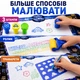 Коврик для рисования водой «Полиция» 100×80 см с машинкой, 3 маркерами, штампами и трафаретами YYD-040 - изображение 4