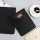 Чехол iPad 10.2"/Pro 10.5"/Air 3 10.5" /Air 4/5/6 10.9"/11"/Pro 11" 2018-2024/iPad 10/11 A16 Felt Vindoe black - изображение 3
