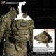 Штурмовая панель рюкзак для зброї IDOGEAR Zip-On Panel, Multicam - изображение 9