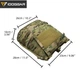 Штурмовая панель рюкзак для зброї IDOGEAR Zip-On Panel, Multicam - изображение 10