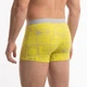 Мужские трусы BaMeiNu BP-0555 XL боксеры желтый буквы - изображение 2