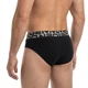 Мужские трусы Roober 69135 XL брифы черный однотонные - изображение 2