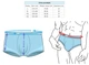 Мужские трусы BaMeiNu BP-0171B 2XL брифы черный - изображение 3