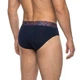 Мужские трусы Roober 69483 XL брифы черный однотонные - изображение 2
