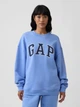 Свитшот на флисе женский GAP 829179362 2XL Голубой (1161184212) - изображение 1
