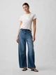 Футболка хлопковая женская GAP 398317631 M Белая (1161266276) - изображение 3