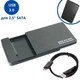 Карман корпус 2.5 жесткого диска HDD/SSD, SATA, USB 3.0, с крышкой 670134 - изображение 1