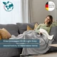 Beurer Ковдра з обігрівом HD 81 Cord Light Grey - зображення 2
