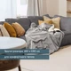 Beurer Ковдра з обігрівом HD 81 Cord Light Grey - зображення 3