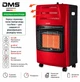 Газовый обогреватель DMS 4,2 кВт инфракрасный KGH-08 красный - изображение 6