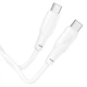 Кабель Hoco X93 USB-C to USB-C 3A 100W 1 м White (6931474790712) - зображення 4