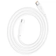 Кабель Hoco X93 USB-C to USB-C 3A 100W 1 м White (6931474790712) - зображення 6