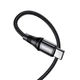 Кабель Hoco X50 USB C до USB C PD 5A 100W 1 м Black (6931474734259) - изображение 3