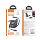 Кабель Hoco U140 All-in-one PD 3A 60W 0.95 m зі змінними наконечниками Black (6942007642064) - зображення 6