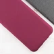 Чохол TPU GETMAN Liquid Silk Full Camera для Samsung Galaxy A06 Бордовий / Marsala - зображення 4