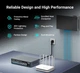 PoE коммутатор NICGIGA FS0820GP на 10 портов, 8 PoE+ 120W, 2 Gigabit Uplink - изображение 3