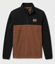Чоловіча флісова кофта action (polar fleece sweater), чорний з коричневим, розмір xxl - изображение 3