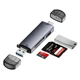 Хаб 6 в 1 USB Hub Card Reader Stone SD/TF Type-C концентратор розгалужувач юсб хаб (ST-CR003) - зображення 2