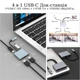 Адаптер 4 в 1 HDMI 4k60Hz USB2.0 PD 100 W Stone концентратор разветвитель юсб хаб (ST-H06DH) - изображение 3