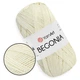 YarnArt Begonia, №6282 Слоновая кость 100% мерсеризированный хлопок, турецкая летняя пряжа для вязания спицами и крючком, Ярн Арт Бегония, нити - изображение 1