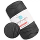 Шнур для макраме Popyarn Macrame L, Темно-сірий №612, 200 г/190 м, 100% поліпропілен - для в'язання сумок, килимків, кошиків, панно, декору - зображення 1