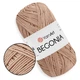 Пряжа YarnArt Begonia, Кофе с молоком №15 - 100% мерсеризированный хлопок, турецкая летняя нить для вязания спицами и крючком, ЯрнАрт Бегония - изображение 1