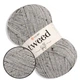 YarnArt Tweed, Сірий №226 - 100 г / 280 м, твідова напіввовняна пряжа, для в'язання спицями та гачком - зображення 1