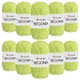 Упаковка YarnArt Begonia, Салат №5352, 10шт - турецька пряжа 50 г / 169 м, 100% мерсеризована бавовна для в'язання літніх виробів, ажурних - зображення 1