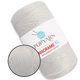 Шнур для макраме Popyarn Macrame XL, Білий №102, 250 г / 125 м, 100% поліпропілен - для в'язання сумок, килимків, кошиків, панно, декору - зображення 1