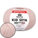 Mondial Kid Seta, Пудра №391 – Кід мохер з шовком, 25 г / 210 м, 70% суперкід мохер, 30% шовк, пряжа для джемперів, павутинок, палантинів - зображення 1