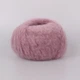 Mondial Lieve 90% Kid mohair, Англійська троянда №398, пряжа кід мохер з мікрофіброю 50 г / 140 м, 90% мохер / 10% мікрофібра, для теплих светрів і ш - зображення 3