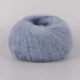 Mondial Lieve 90% Kid mohair, Світлий джинс №593, пряжа кід мохер з мікрофіброю 50 г / 140 м, 90% мохер / 10% мікрофібра, для теплих светрів і шалей - зображення 3