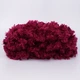Alize Puffy Furlove, Вишня №107 - плюшева пряжа 100 г/6,3 м, з петлями для в'язання руками пледів, іграшок, Алізе Пуффі Фурлав - зображення 2