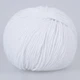 Пряжа Gazzal XL Baby Cotton, Белый №3432, нить 50г/105м Газзал Беби Коттон ХЛ вязание, полухлопок для спиц и крючка - изображение 3