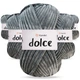 Упаковка YarnArt Dolce, Сірий №760 - 5 мотків по 100 г 120 м, плюшева пряжа для іграшок, пледів і аксесуарів - зображення 1