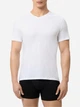 Набор нательных футболок мужских Lacoste 358613137 L 3 шт Черный/Белый (1161294358) - изображение 2