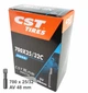 Камера велосипедна CST 28 (700x25/32C) AV 48 мм (G0002296) - изображение 1