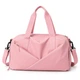 Спортивна сумка Lesko 604 Light Pink для відпочинку та занять спортом з відділом для взуття водонепроникна - зображення 2