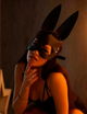 Маска Зайчик Playboy One size Чорний - зображення 4