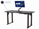 Стол с электрорегулировкой высоты Двухмоторный Flexi Tech Black 160x65 см 27896 - изображение 1