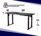 Стол с электрорегулировкой высоты Двухмоторный Flexi Tech Black 160x65 см 27896 - изображение 4