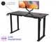 Стол с электрорегулировкой высоты с подсветкой Двухмоторный Flexi Tech Black Matte 160x75 см 28048 - изображение 1