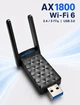 Wi-Fi адаптер AX1800 WiFi 6 USB 3.0 двухдиапазонный 2,4Ghz/5Ghz - изображение 1