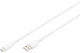 Кабель Digitus USB-A > USB-C, USB 2.0, 60W, силіконовий, 2м White (AK-300340-020-W) - зображення 1