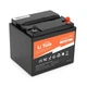 Акумуляторна батарея Li-TIME LiFePO4 12,8V 50Ah 640Wh - зображення 1