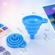 Силиконовая воронка для пересыпания страз ColorArt, складная воронка для алмазной мозаики, бисера, Diamond Painting, мелких деталей и бусин. - изображение 2