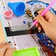 Силиконовая воронка для пересыпания страз ColorArt, складная воронка для алмазной мозаики, бисера, Diamond Painting, мелких деталей и бусин. - изображение 3