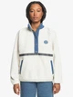 Куртка жіноча Quiksilver UNI Women's half-zip fleece sweatshirt L Бежева - изображение 1