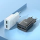 Зарядний пристрій для телефону мережевий 2.4А 2USB Hoco C88A чорний (C88A) - зображення 5